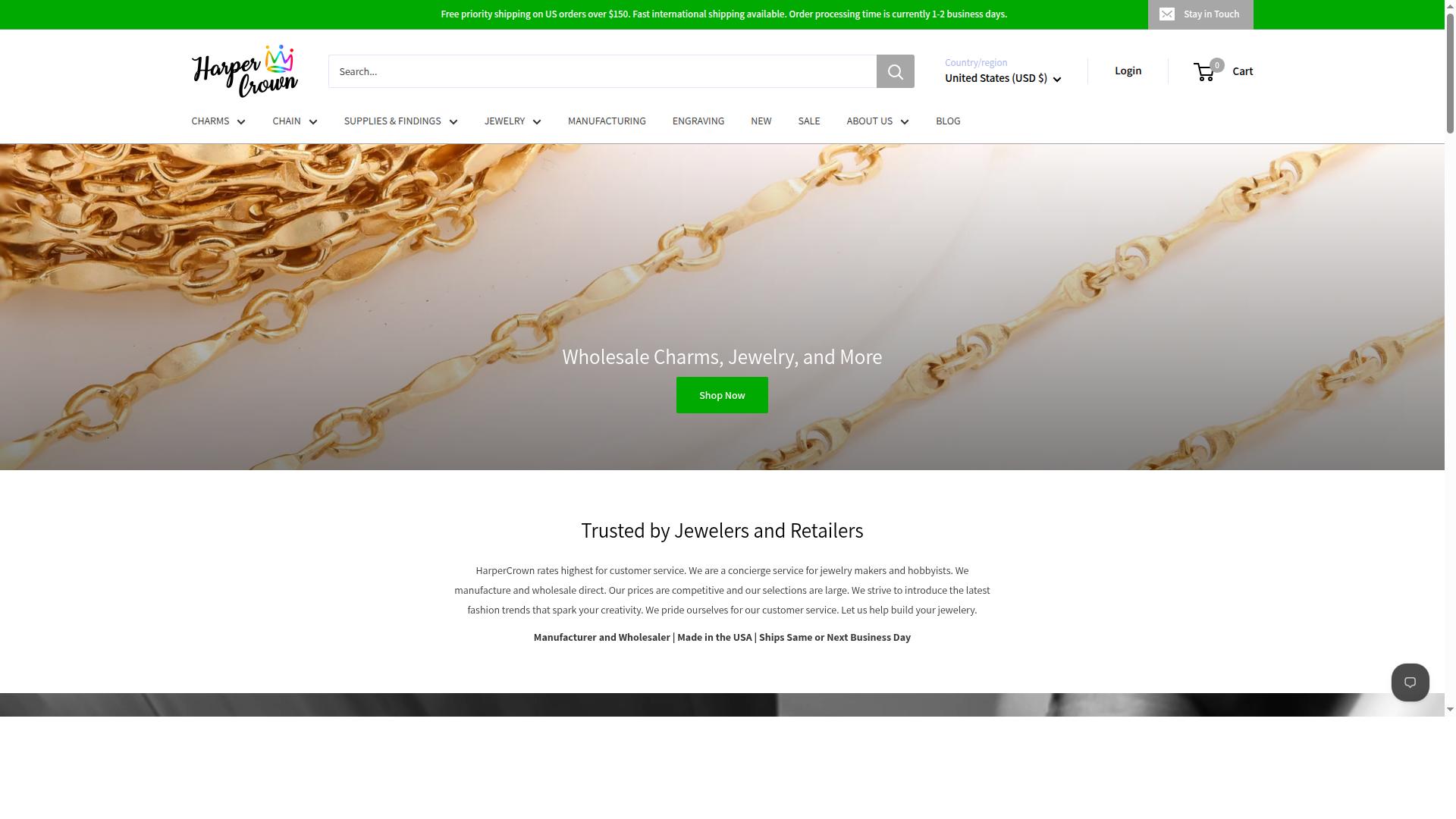 Harper Crown website